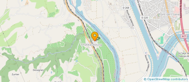 localisation de l'entreprise SC DE LA POTERNE  CHATEAUBOURG