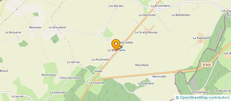 localisation de l'entreprise SC DE LA TUILERIE à COUR-MAUGIS SUR HUISNE