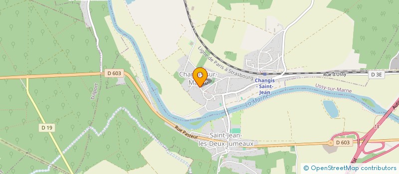 localisation de l'entreprise SC DE LA VALLEE DE L'AUJON  CHANGIS-SUR-MARNE