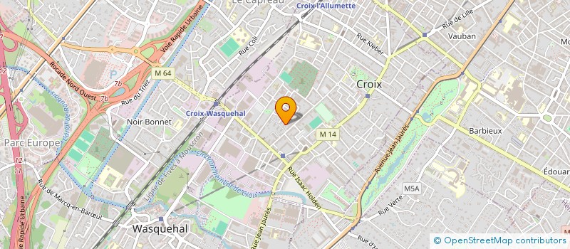 localisation de l'entreprise SC DE LAM à CROIX