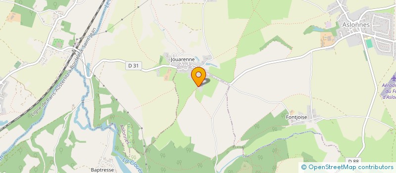 localisation de l'entreprise SC DE LAUZON  CHATEAU-LARCHER