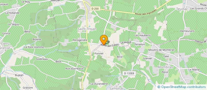 localisation de l'entreprise SC DE NEQUEUSE  SAMONAC