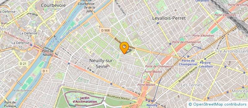 localisation de l'entreprise SC DE PARTICIPATION JFD à NEUILLY-SUR-SEINE
