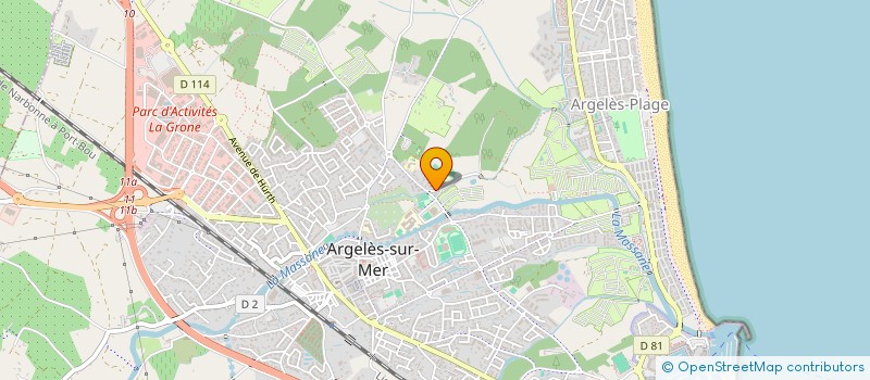localisation de l'entreprise SC DE PORTEFEUILLE 2NR à ARGELES-SUR-MER