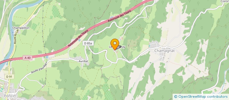 localisation de l'entreprise SC DE SAINT ALBAN à SAINT-ALBAN