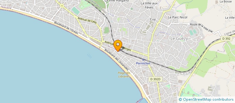 localisation de l'entreprise SC DE TELOUZE à PORNICHET