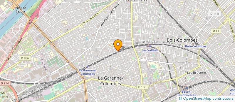 localisation de l'entreprise SC DE TREVIRA  COLOMBES