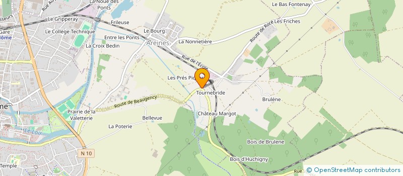 localisation de l'entreprise SC DECLERCK TOURNEBRIDE  AREINES