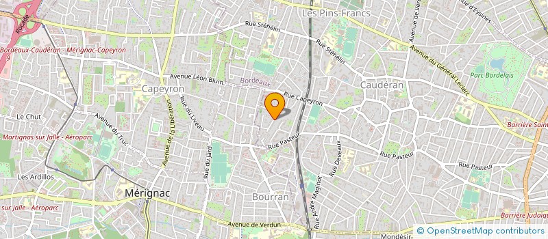 localisation de l'entreprise SC DELBATS à BORDEAUX