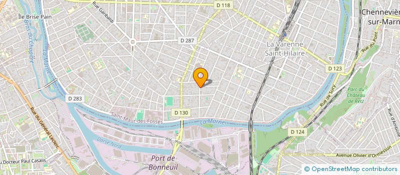 localisation de l'entreprise SC DELBOUIS-VAZIEUX à SAINT-MAUR-DES-FOSSES