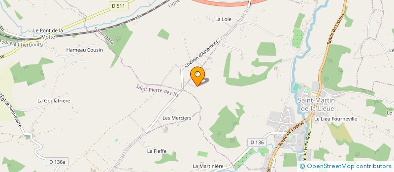 localisation de l'entreprise SC DES AVROLLES  LES MONCEAUX