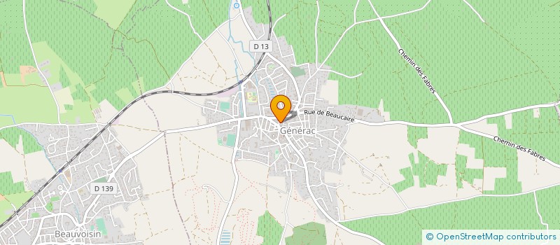 localisation de l'entreprise SC DES BABOUS  GENERAC