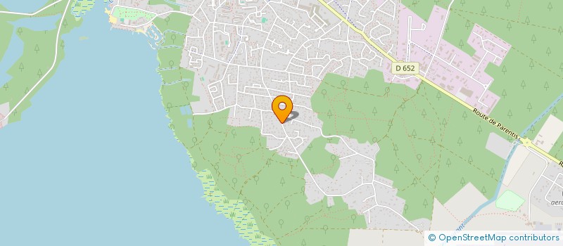 localisation de l'entreprise SC DES BIGAGNONS  BISCARROSSE