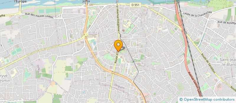 localisation de l'entreprise SC DES CHARRETIERS à ORLEANS