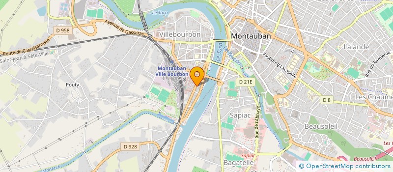 localisation de l'entreprise SC DES CORREZIENS  MONTAUBAN