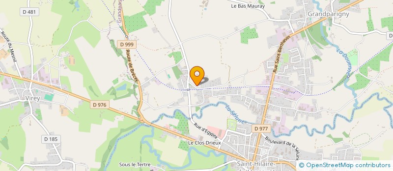 localisation de l'entreprise SC DES DEUX REGIONS  GRANDPARIGNY