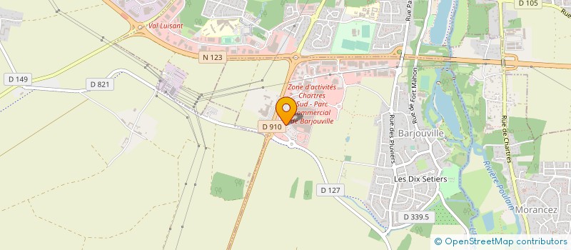 localisation de l'entreprise SC DES DUCS à BARJOUVILLE