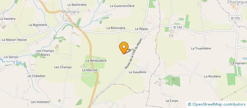 localisation de l'entreprise SC DES ERABLES  ISIGNY-LE-BUAT