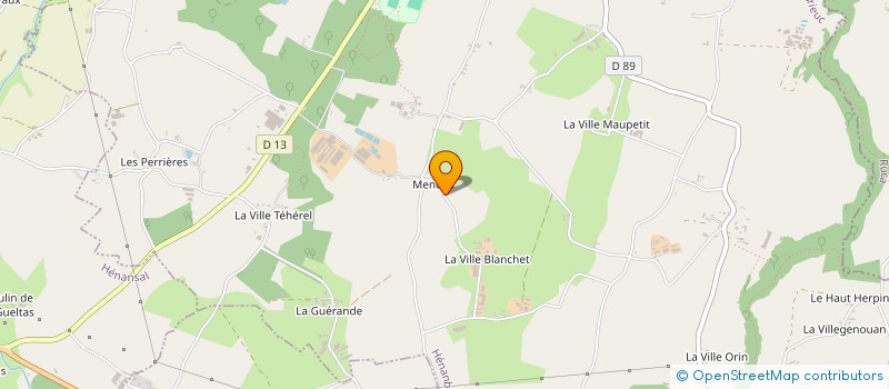 localisation de l'entreprise SC DES FRUITS DU BOIS  HENANBIHEN