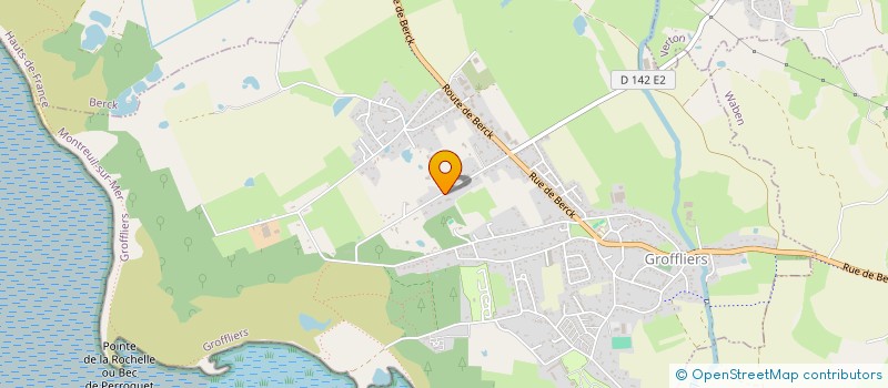 localisation de l'entreprise SC DES GRANDES GARENNES  GROFFLIERS