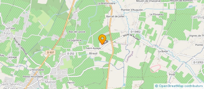 localisation de l'entreprise SC DES GREZIENS  MAZION