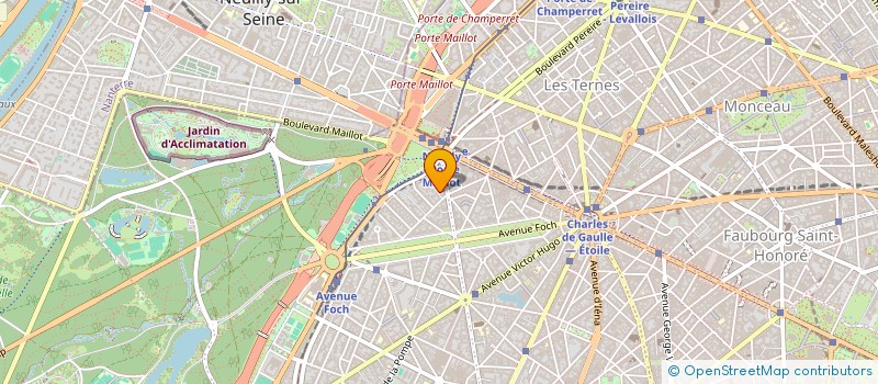 localisation de l'entreprise SC DES HAUTS DE SAINT-PRIX  PARIS