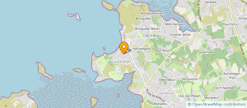 localisation de l'entreprise SC DES LANDES D'ARVOR  PLEUMEUR-BODOU