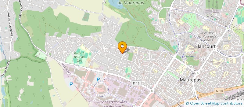 localisation de l'entreprise SC DES LONGCHAMPS  MAUREPAS