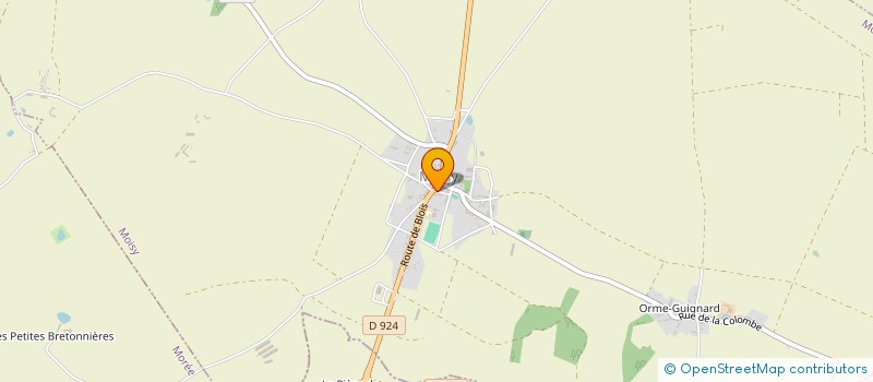 localisation de l'entreprise SC DES PAPILLONS  BEAUCE LA ROMAINE