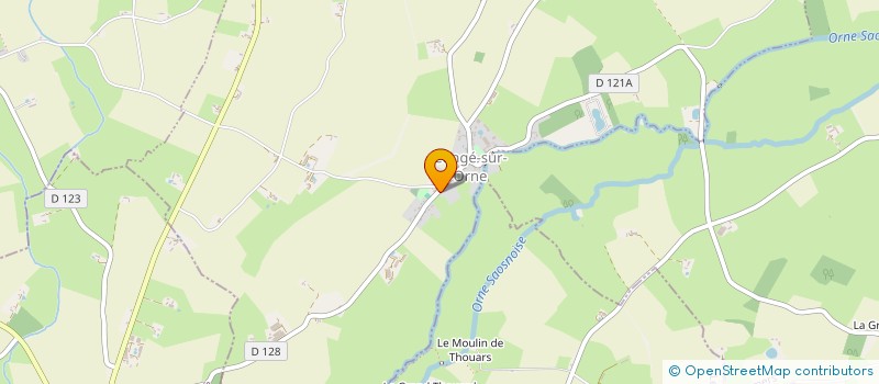 localisation de l'entreprise SC DES ROSIERS  MEZIERES SUR PONTHOUIN