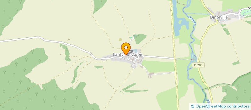 localisation de l'entreprise SC DES TILLEULS  LANTY-SUR-AUBE