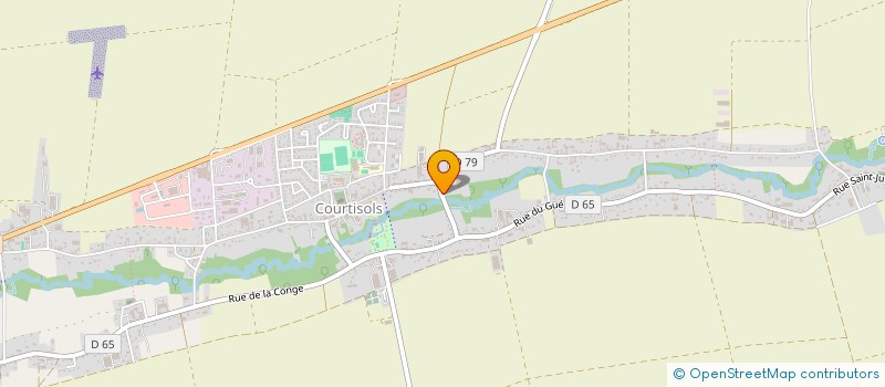 localisation de l'entreprise SC DES VIGNES DES CHAMPS SEAUX  COURTISOLS