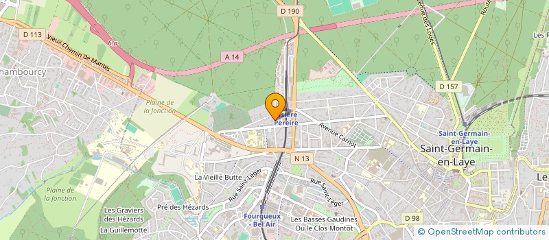 localisation de l'entreprise SC DES YVELINES  SAINT-GERMAIN-EN-LAYE