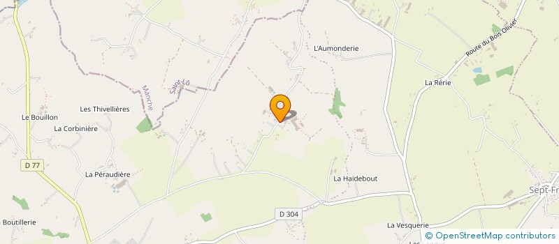 localisation de l'entreprise SC DESLANDES  NOUES DE SIENNE