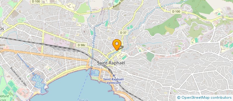 localisation de l'entreprise SC DEVELOPPEMENT à SAINT-RAPHAEL
