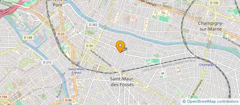 localisation de l'entreprise SC DEVINEAU à SAINT-MAUR-DES-FOSSES