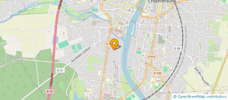 localisation de l'entreprise SC DIATHO  CHATELLERAULT