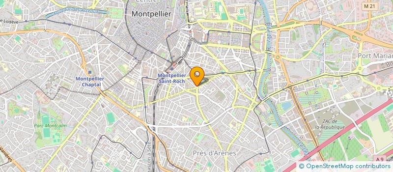localisation de l'entreprise SC DIFFUSION à MONTPELLIER