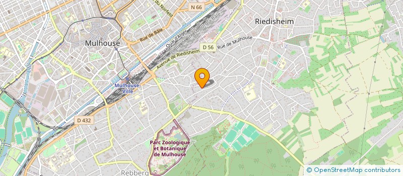 localisation de l'entreprise SC DIGAU  RIEDISHEIM