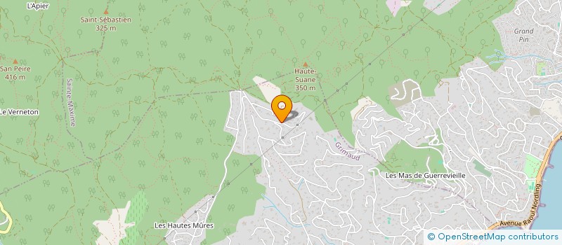 localisation de l'entreprise SC DINNIF  GRIMAUD