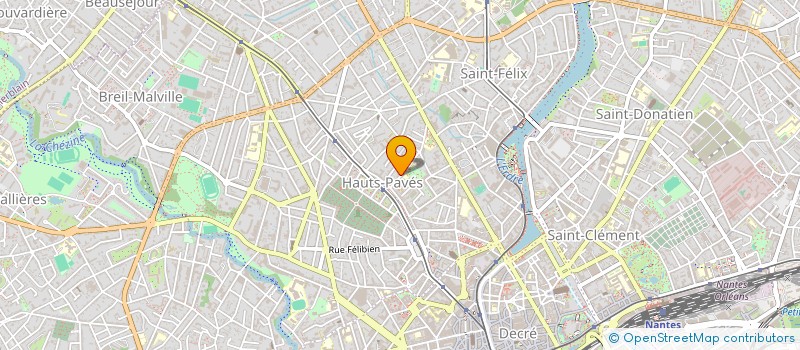 localisation de l'entreprise SC DIX DIS à NANTES