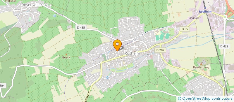 localisation de l'entreprise SC DJANA  ROSHEIM