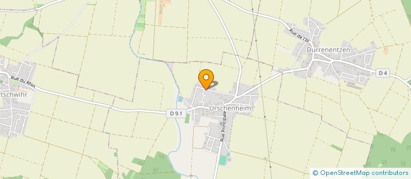 localisation de l'entreprise SC DJM  BALTZENHEIM