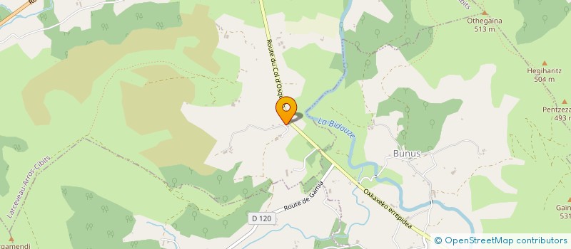 localisation de l'entreprise SC DM HOLDING  LARCEVEAU-ARROS-CIBITS