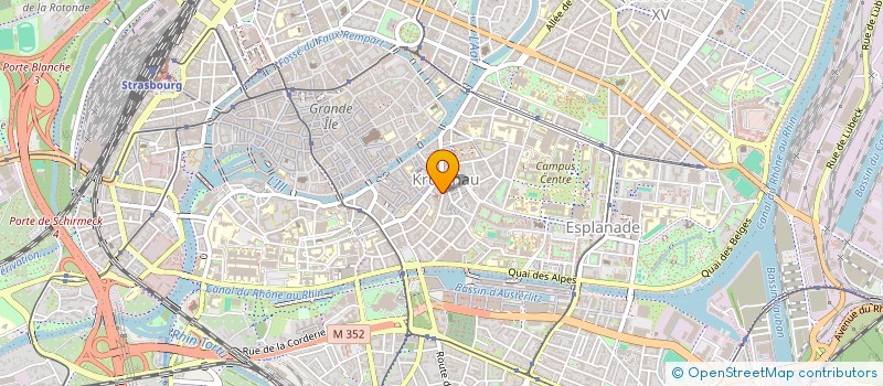 localisation de l'entreprise SC DOCTEUR EMILIEN FAUDI  STRASBOURG