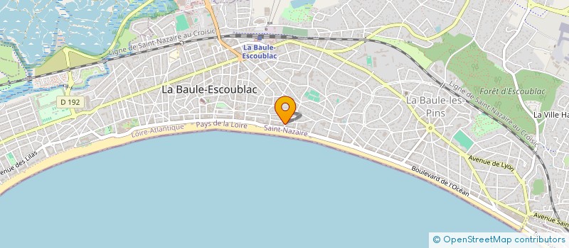 localisation de l'entreprise SC DORY à LA BAULE-ESCOUBLAC