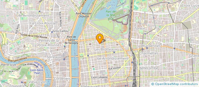 localisation de l'entreprise SC DS IMMO  LYON