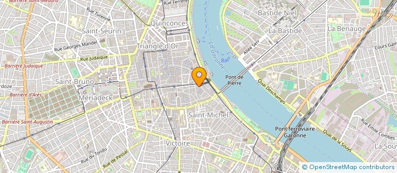 localisation de l'entreprise SC DU 13  BORDEAUX