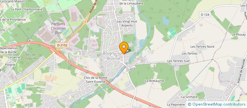 localisation de l'entreprise SC DU 25AV LOUIS JOSEPH SOULAS à BOIGNY-SUR-BIONNE