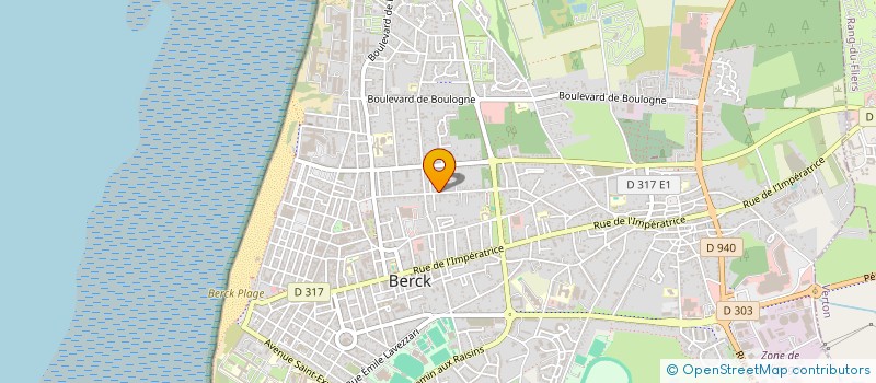 localisation de l'entreprise SC DU 57 DE L'AVENUE MICHEL MALINGRE à BERCK